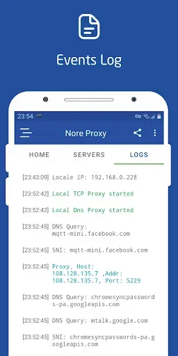 Скриншот 6 — Nore Proxy - http socks client