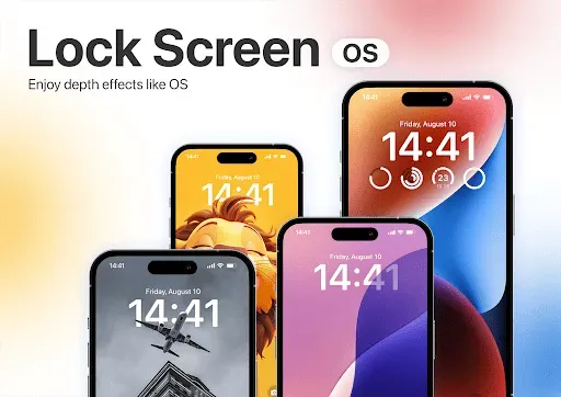 Скриншот 1 — LockScreen : OS