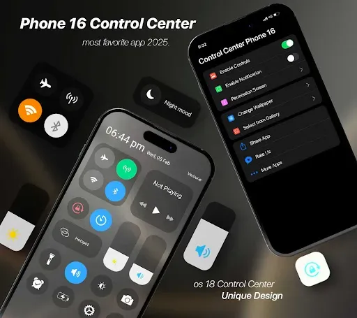 Скриншот 1 — Control Center Phone 16