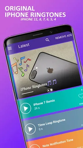 Скриншот 1 — Рингтоны для IphonE 14 на 4