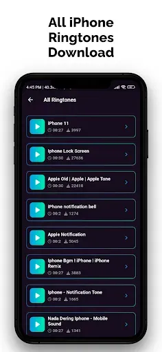 Скриншот 2 — iPhone Ringtone Original 2025