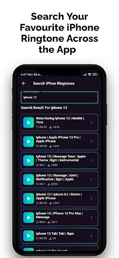 Скриншот 5 — iPhone Ringtone Original 2025