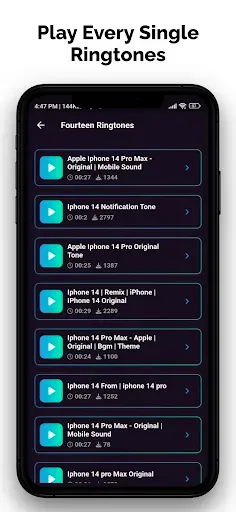 Скриншот 6 — iPhone Ringtone Original 2025