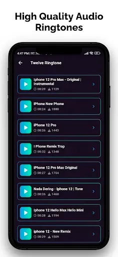 Скриншот 7 — iPhone Ringtone Original 2025