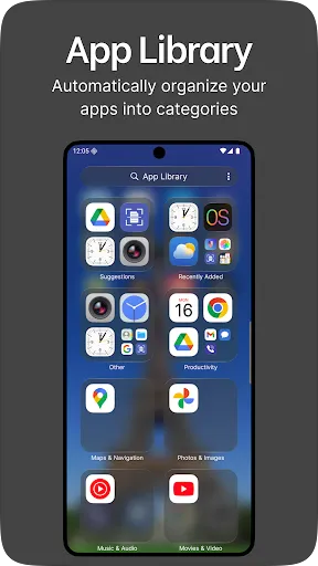 Скриншот 2 — Launcher Phone OS