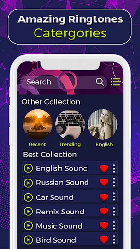 Скриншот 2 — Phone Ringtones & Sounds 2026