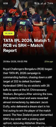 Скриншот 6 — IPL Betting App - Criczap