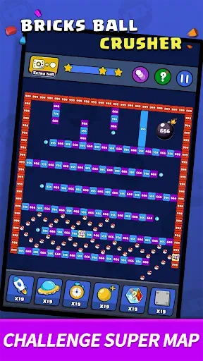 Скриншот 1 — Bricks Ball Crusher
