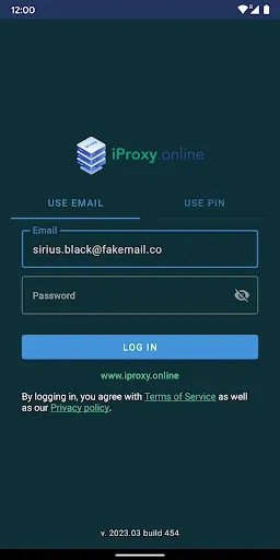 Скриншот 1 — iProxy - мобильные прокси