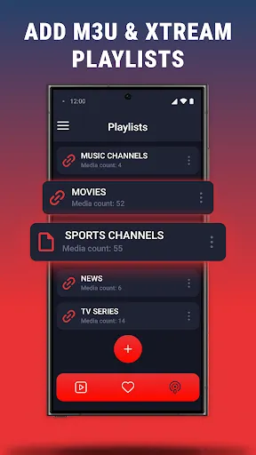 Скриншот 3 — IPTV Player Pro - Smart TV M3U