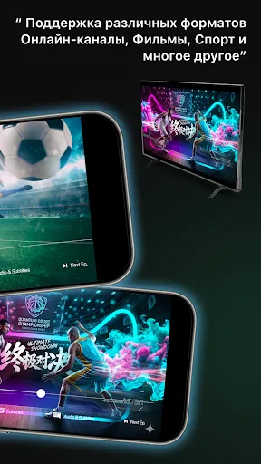 Скриншот 2 — IPTV плеер - тв онлайн