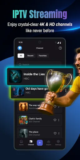 Скриншот 3 — IPTV Player: M3U Стрим