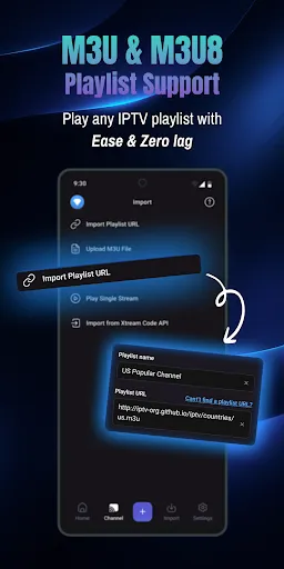 Скриншот 5 — IPTV Player: M3U Стрим