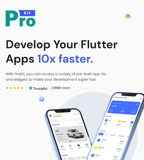 Скриншот 1 — ProKit Biggest Flutter UI Kit