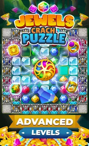 Скриншот 2 — Match 3 Jewel Crush & Smash
