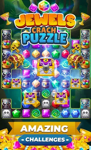 Скриншот 4 — Match 3 Jewel Crush & Smash