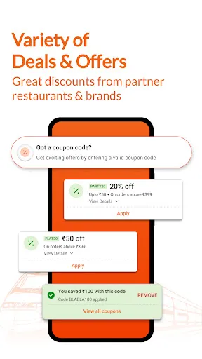Скриншот 3 — IRCTC eCatering Food on Track