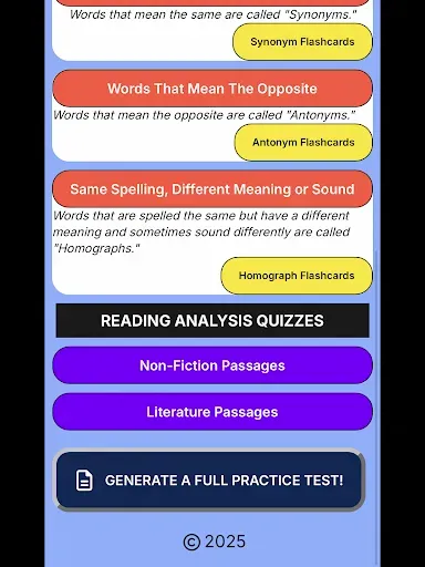Скриншот 2 — iRead-3 Practice App