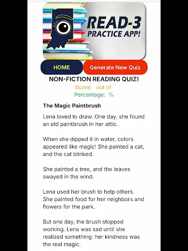Скриншот 4 — iRead-3 Practice App