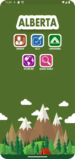 Скриншот 2 — Alberta Campgrounds