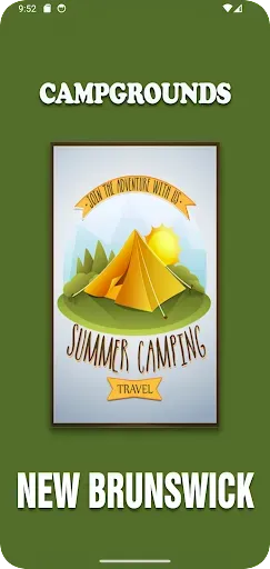 Скриншот 1 — New Brunswick Campgrounds