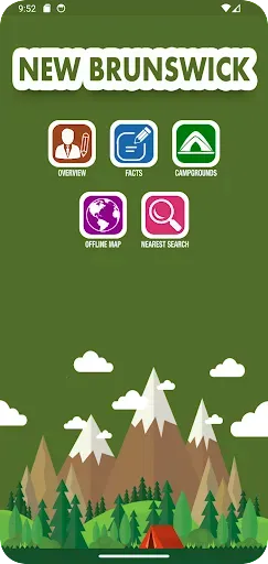 Скриншот 2 — New Brunswick Campgrounds