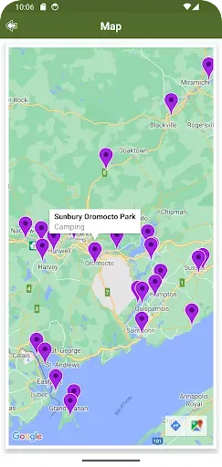 Скриншот 8 — New Brunswick Campgrounds