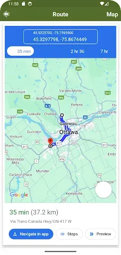 Скриншот 8 — Quebec Province Campgrounds