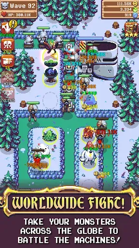 Скриншот 5 — Epic Monster TD - RPG Tower De