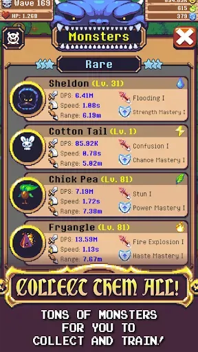 Скриншот 7 — Epic Monster TD - RPG Tower De