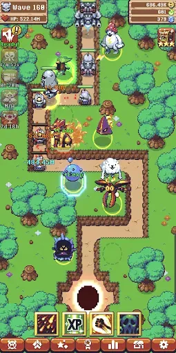 Скриншот 8 — Epic Monster TD - RPG Tower De