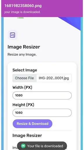 Скриншот 4 — Image Resizer