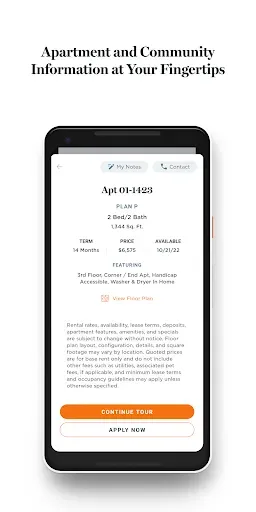 Скриншот 4 — TourGuide by Irvine Company