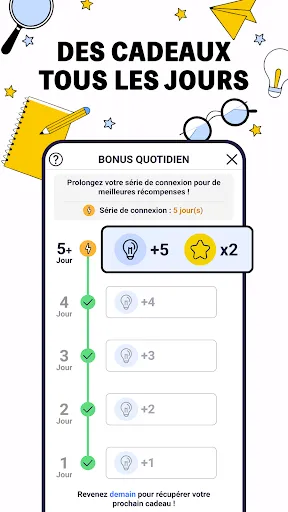 Скриншот 4 — Mots Fléchés Pro: Mots Croisés