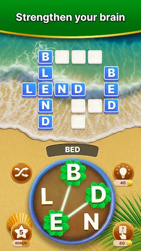 Скриншот 2 — Word Garden : Crosswords