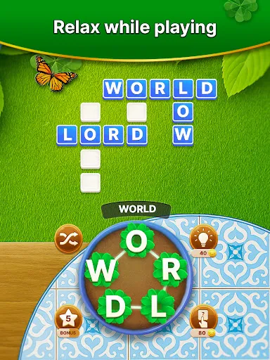 Скриншот 7 — Word Garden : Crosswords