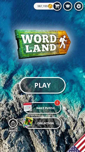 Скриншот 1 — Word Land - Crosswords