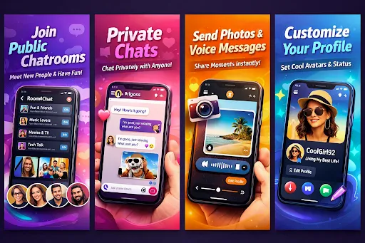 Скриншот 7 — Room4chat -Chat with Girls & B