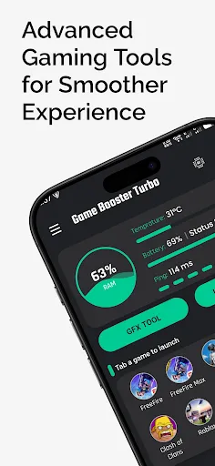 Скриншот 1 — Game Booster GFX - No Lag