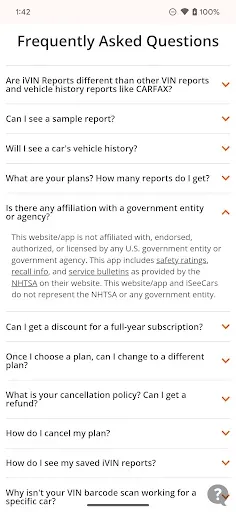 Скриншот 7 — VIN Report for Used Cars