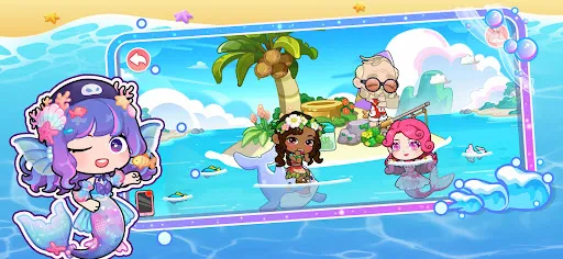 Скриншот 1 — Fashion Mermaid Princess Life