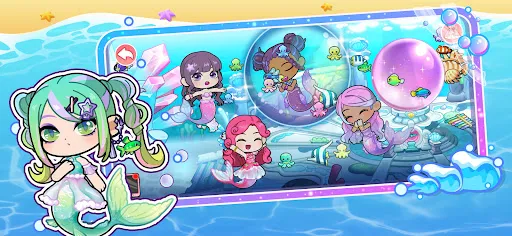 Скриншот 4 — Fashion Mermaid Princess Life