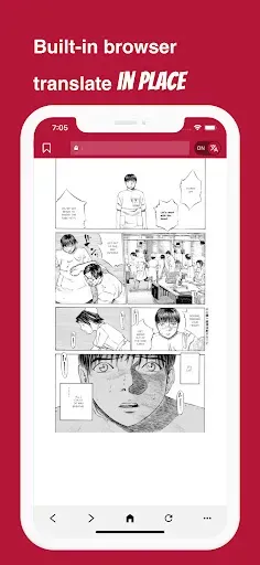 Скриншот 3 — Переводчик манги - IsManga