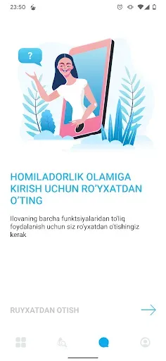 Скриншот 5 — Homiladorlik davri