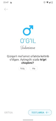 Скриншот 7 — Homiladorlik davri