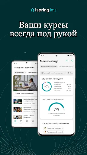 Скриншот 1 — iSpring LMS
