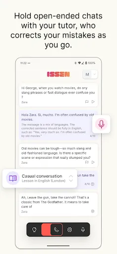 Скриншот 3 — ISSEN: Language Voice Tutor