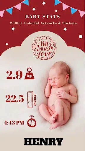 Скриншот 1 — Baby Photo Editor & Story Art