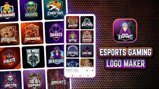 Скриншот 1 — Создатель логотипов Esports