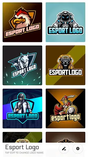 Скриншот 2 — Создатель логотипов Esports